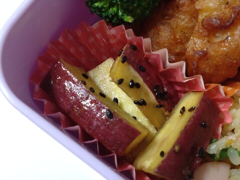 レンジで大学いも風